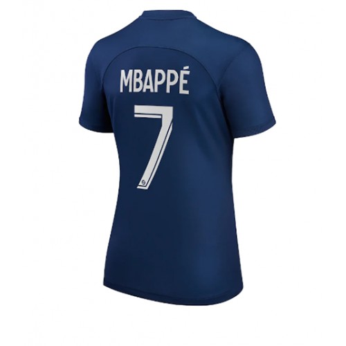 Fotbalové Dres Paris Saint-Germain Kylian Mbappe #7 Dámské Domácí 2022-23 Krátký Rukáv